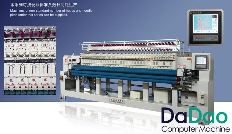 高速繡花機(jī)機(jī)頭沒(méi)斷線亮紅燈怎么維修？(圖1)